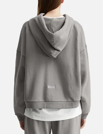 Warm Winter Days Hoodie In Gray