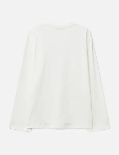 Warm Winter Days Long Sleeve T-shirt In White