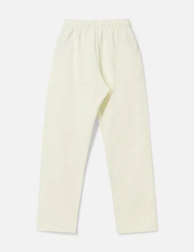 Warm Winter Days Straight Leg Sweatpants In White
