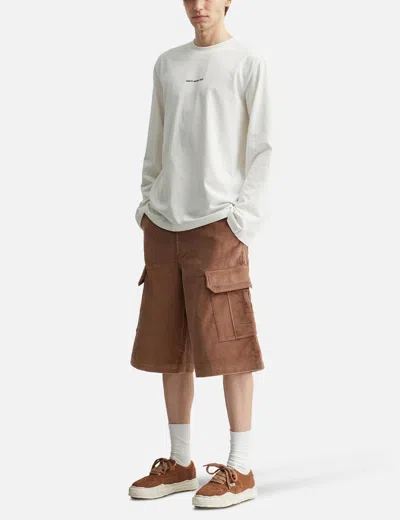 Warm Winter Days Long Sleeve T-shirt In White