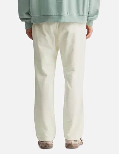 Warm Winter Days Straight Leg Sweatpants In White