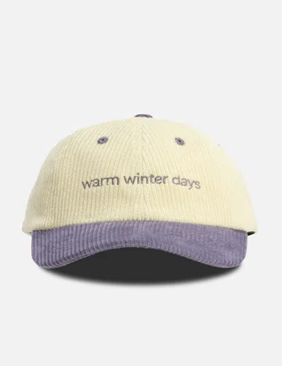 Warm Winter Days Corduroy Cap In Multi