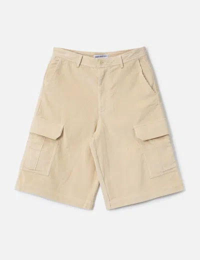 Warm Winter Days Corduroy Shorts In Neutral