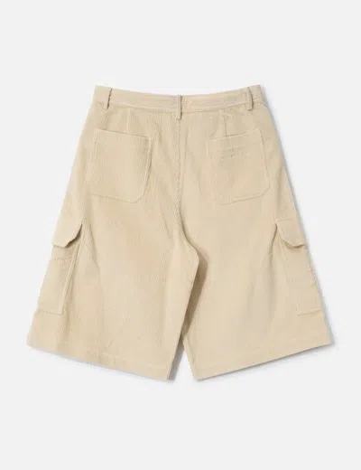 Warm Winter Days Corduroy Shorts In Neutral