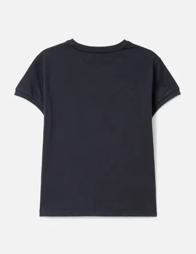 Warm Winter Days College T-shirt In Blue