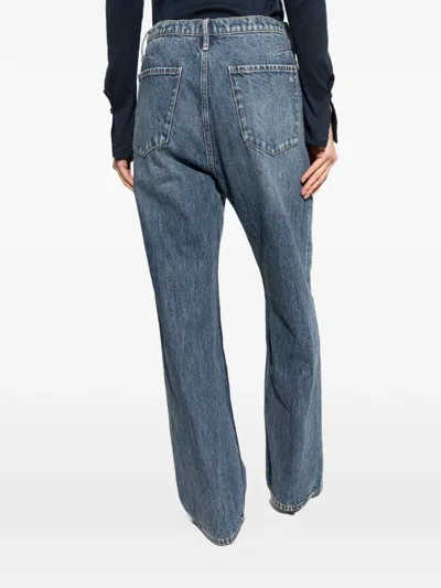 Rag & Bone Phoebe Drawstring Jeans In Blue