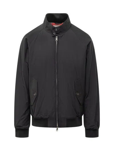 Baracuta G9 Harrington Jacket Black In Blue