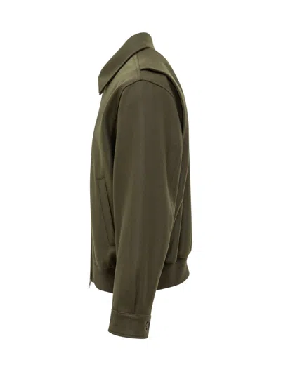 Baracuta Green Harrington Jacket In Green