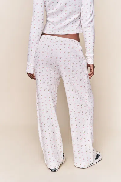 Danielle Guizio Ny Lumi Relaxed Pant In White