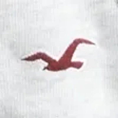 Hollister V-neck Hoodie In Gray