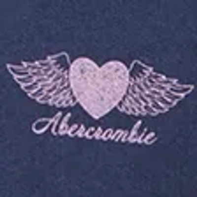 Abercrombie & Fitch Graphic Full-zip Hoodie In Blue