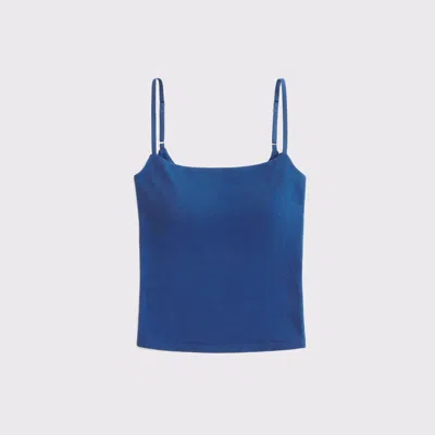 Abercrombie & Fitch Bra-free 90s Cami In Blue