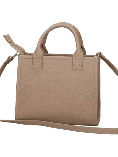 Mc2 Saint Barth Shoulder Bag In Neutral