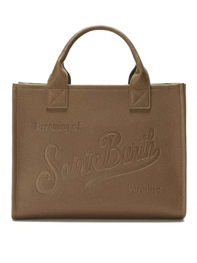 Mc2 Saint Barth Handbag In Brown