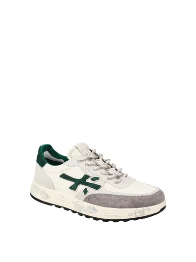 Premiata Sneakers Bianco In White