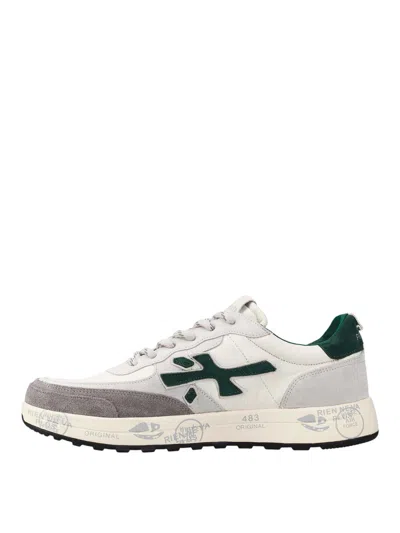 Premiata Sneakers Bianco In White