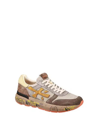 Premiata Mick 7866 Sneaker In Neutral