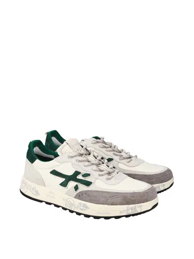 Premiata Sneakers Bianco In White