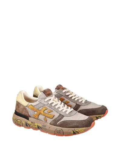 Premiata Mick 7866 Sneaker In Neutral