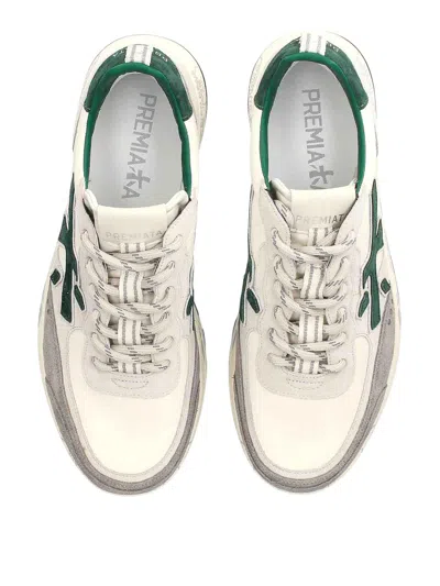 Premiata Sneakers Bianco In White
