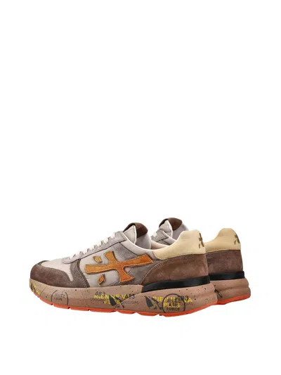 Premiata Mick 7866 Sneaker In Neutral