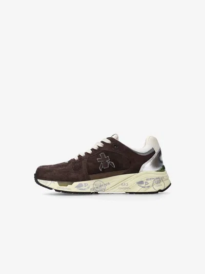Premiata Sneakers In Brown