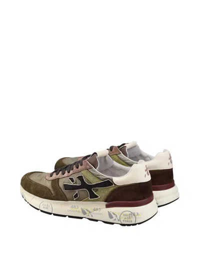 Premiata Sneaker Mick 7717 Military Green In Multi