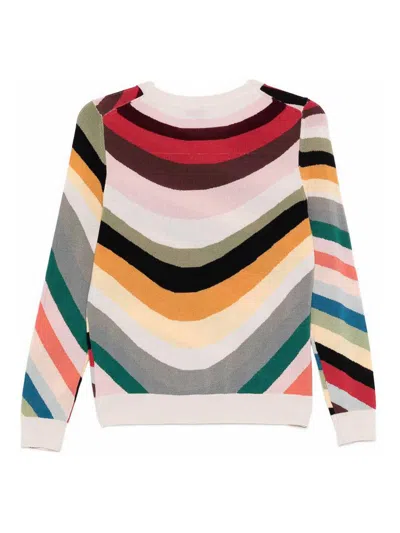 Ps By Paul Smith Ps Paul Smith Striped Wool Jumpers In Multi