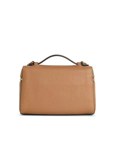 Tory Burch Romy Slim Mini Bag In Sand