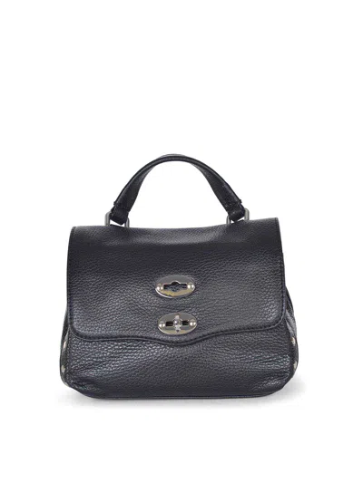 Zanellato Bag Made Of Hammered Leather In Black
