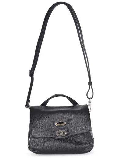 Zanellato Bag Made Of Hammered Leather In Black