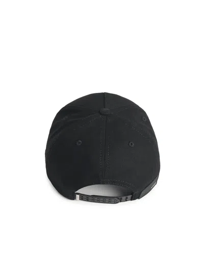 Amiri Cotton Cap Curved Brim In Black