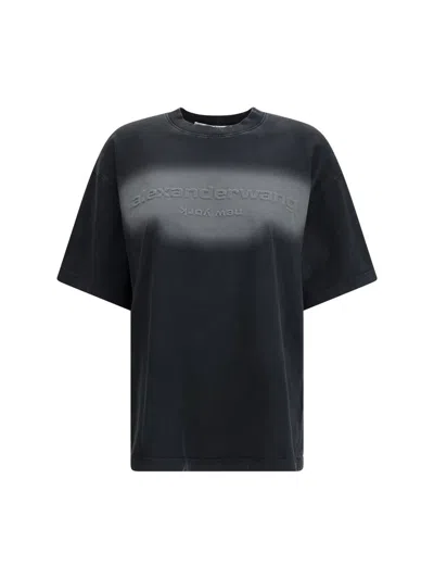 Alexander Wang T-shirts In Black