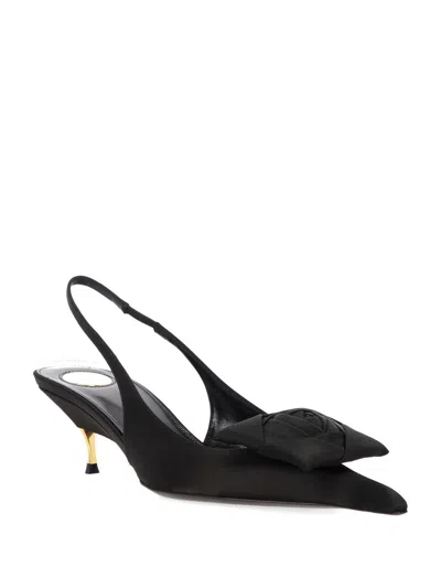 Saint Laurent Dakota Slingback Pump In Black