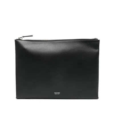 Tom Ford Shoulder Bags In Black