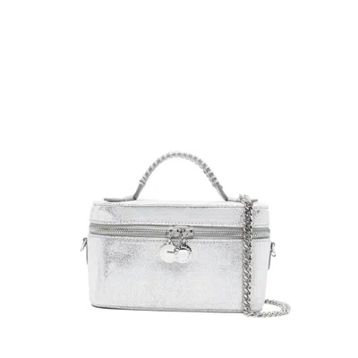 Stella Mccartney Tote Bags In Silver