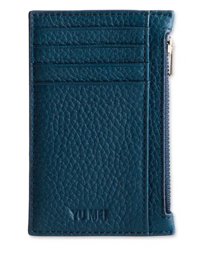 Yu Mei Frank Card Holder In Blue