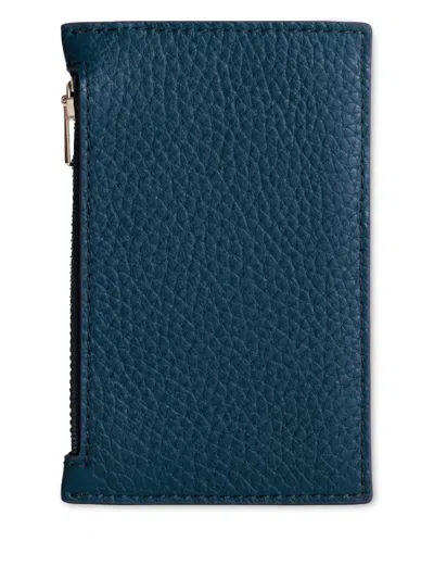 Yu Mei Frank Card Holder In Blue