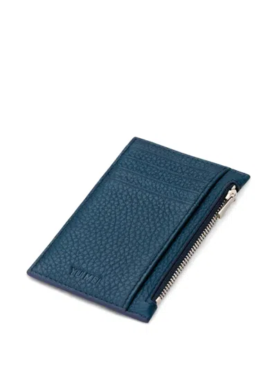 Yu Mei Frank Card Holder In Blue