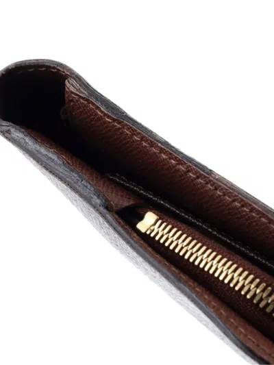 Pre-owned Louis Vuitton Insolite Organizer Monogram Canvas Small Wallets In Brown