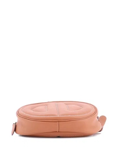 Pre-owned Hermes In-the-loop Swift Belt Bag In Brown