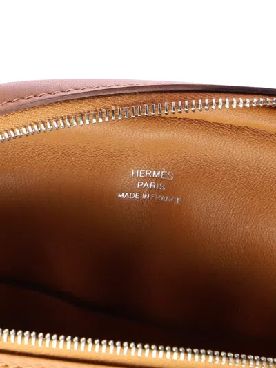 Pre-owned Hermes In-the-loop Swift Belt Bag In Brown