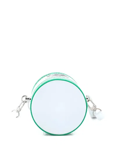 Pre-owned Louis Vuitton Lv Paint Can Bag Monogram Canvas And Leather Crossbody Bag In Green