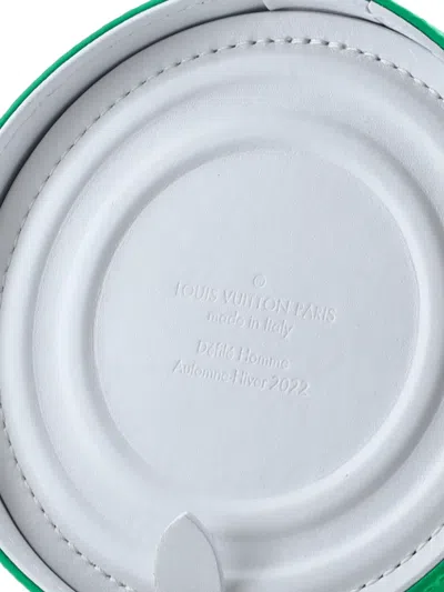 Pre-owned Louis Vuitton Lv Paint Can Bag Monogram Canvas And Leather Crossbody Bag In Green