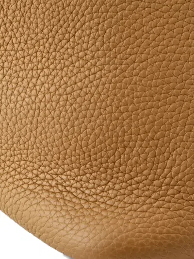 Pre-owned Hermes Picotin Lock Bag Clemence Pm Bucket Bag In Neutral