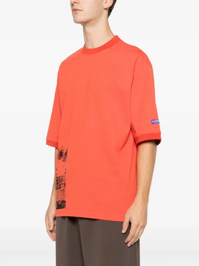 A-cold-wall* Streetview T-shirt In Red
