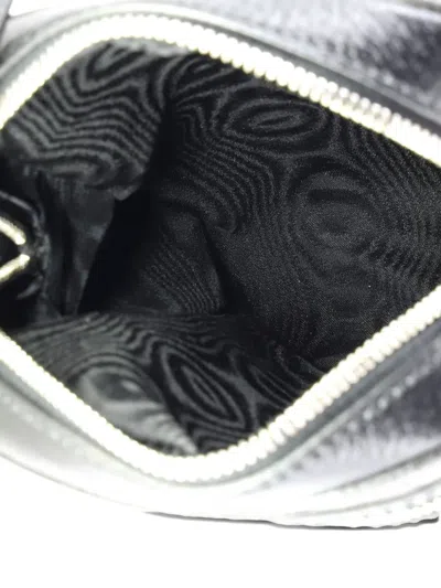 Pre-owned Balenciaga X Gucci The Hacker Project Zip Messenger Bag Bb Canvas Mini Crossbody Bag In Black