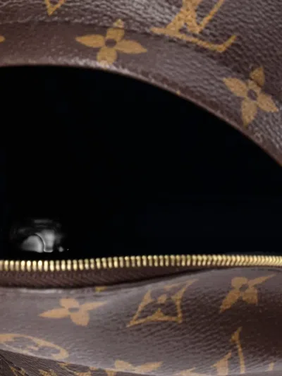 Pre-owned Louis Vuitton Palm Springs Monogram Canvas Mini Backpack In Brown