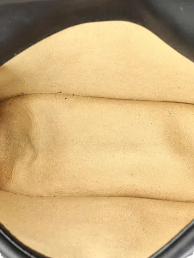 Pre-owned Gucci Dionysus Bag Suede Super Mini Crossbody Bag In Black