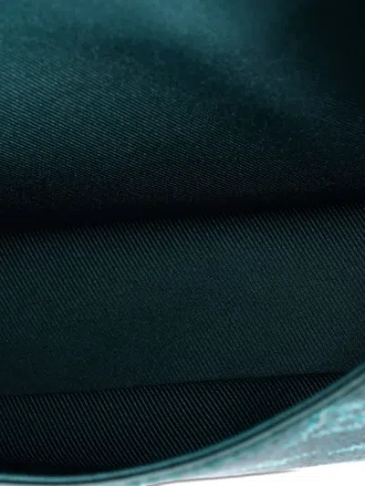 Pre-owned Louis Vuitton Bosphore Wearable Wallet Limited Edition Marque Deposee Monogram Canvas Crossbody Bag In Green